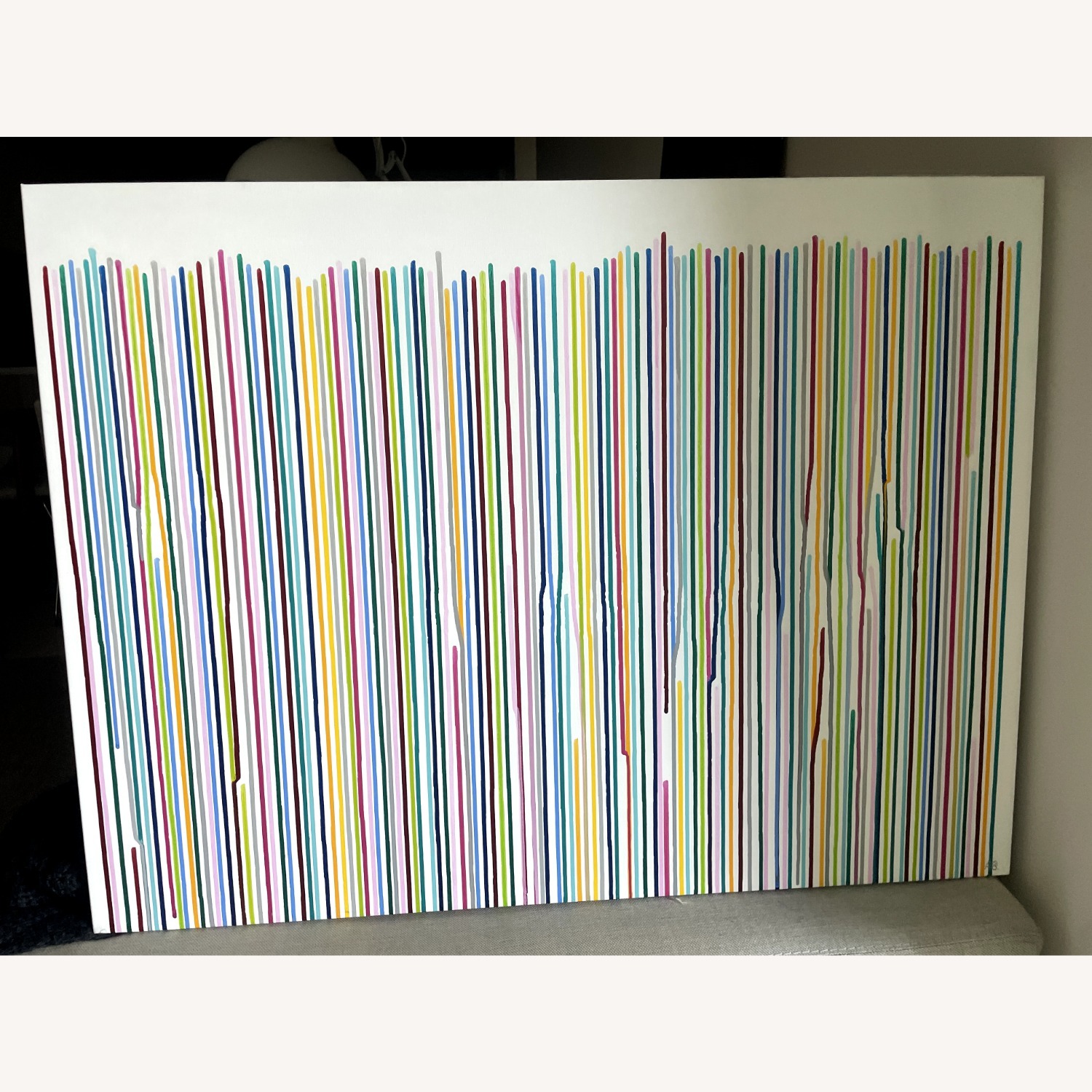 Line Shape #1 Painting (2021) by Astrid Stoeppel - image-1