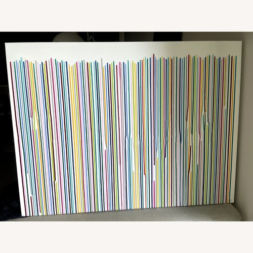 Used Line Shape #1 Painting (2021) by Astrid Stoeppel for sale on AptDeco