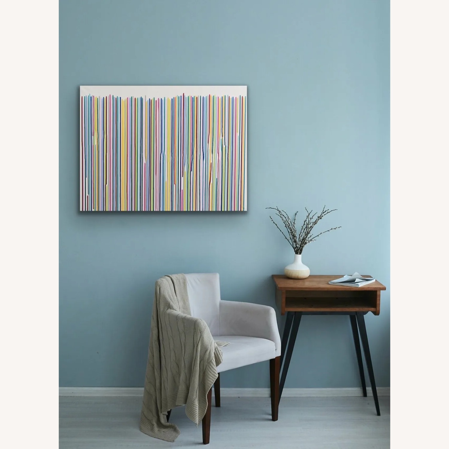 Line Shape #1 Painting (2021) by Astrid Stoeppel - image-2