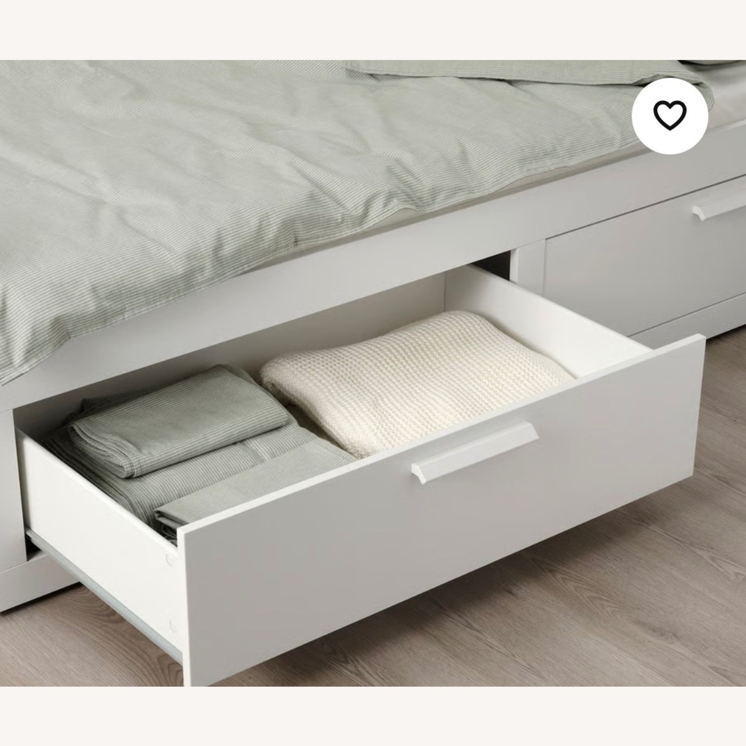 IKEA Brimnes White Wood Daybed - image-5