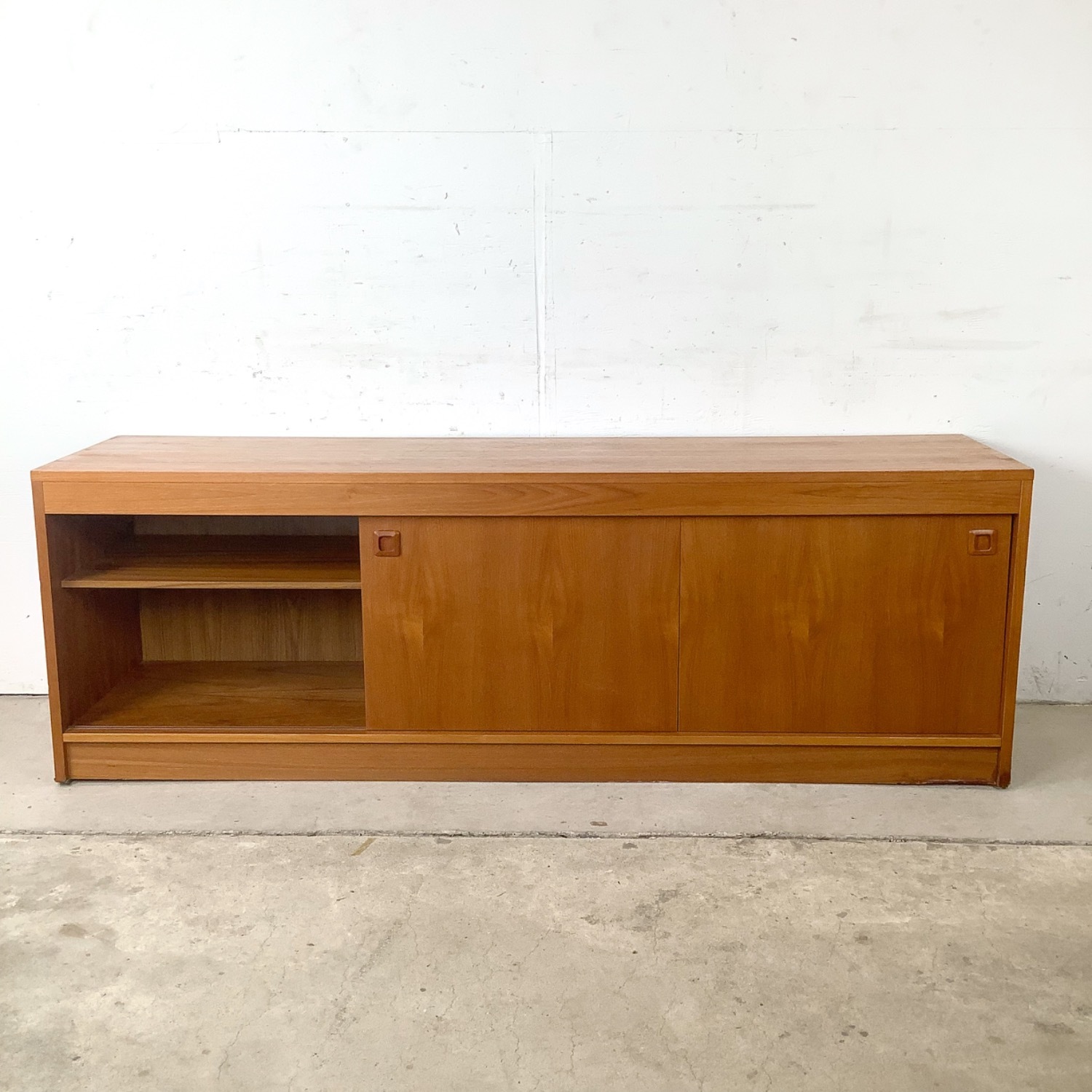 Vintage Scandinavian Modern Teak Credenza - image-9