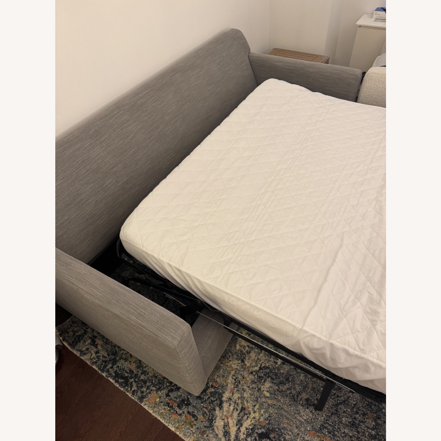 West Elm Marin Sleeper Sofa Storm Gray - image-3