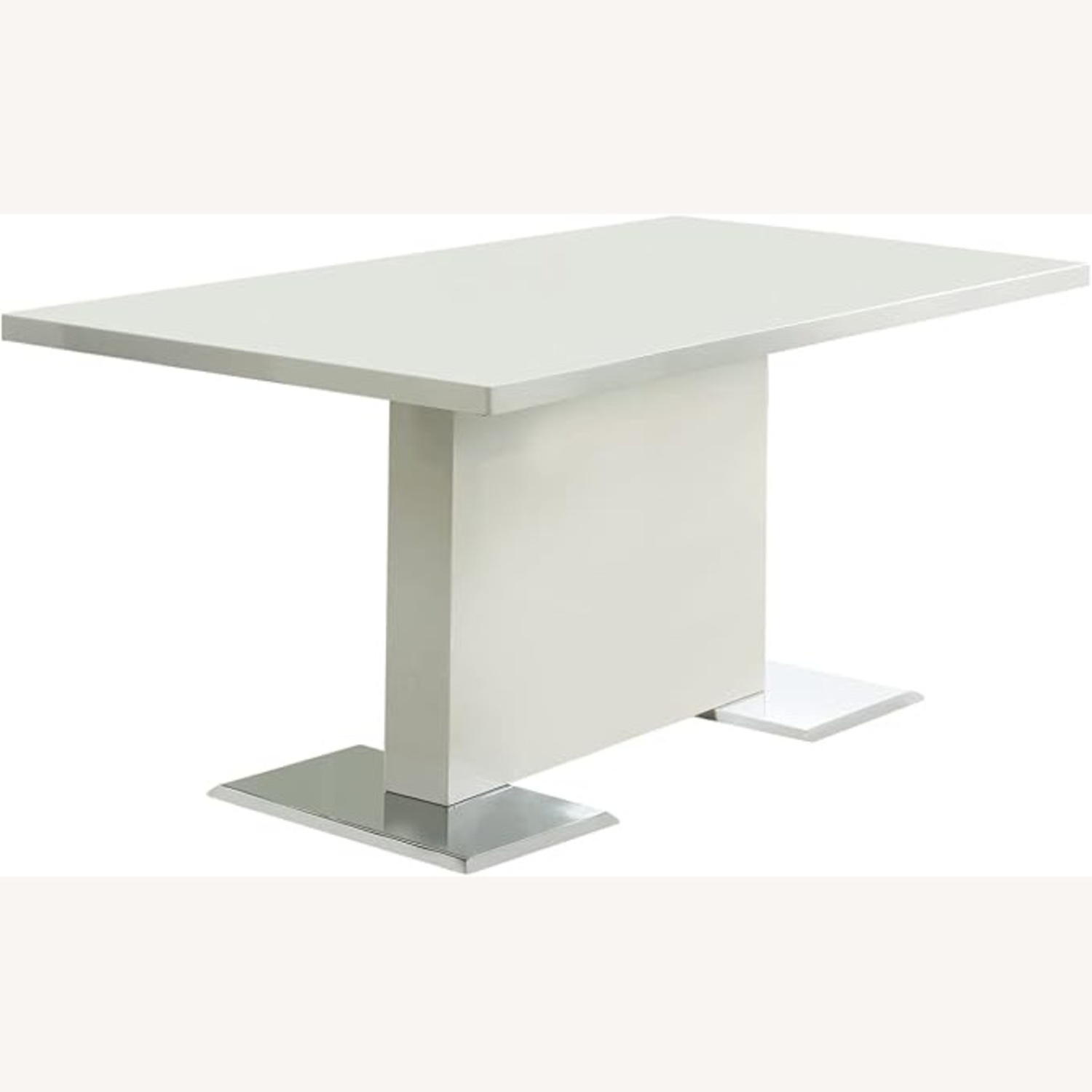 Modern White Table - image-4