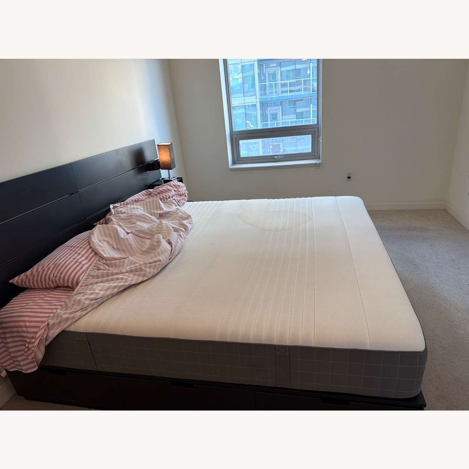 IKEA NORDLI Black King Bed - image-4