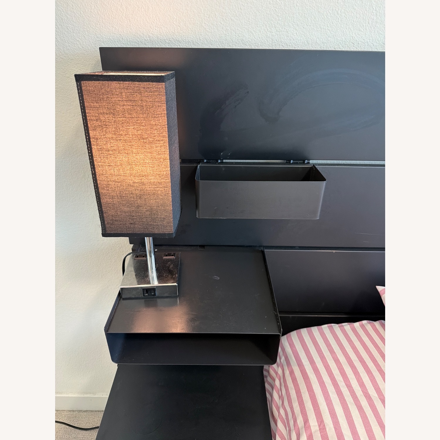 IKEA NORDLI Black King Bed - image-6