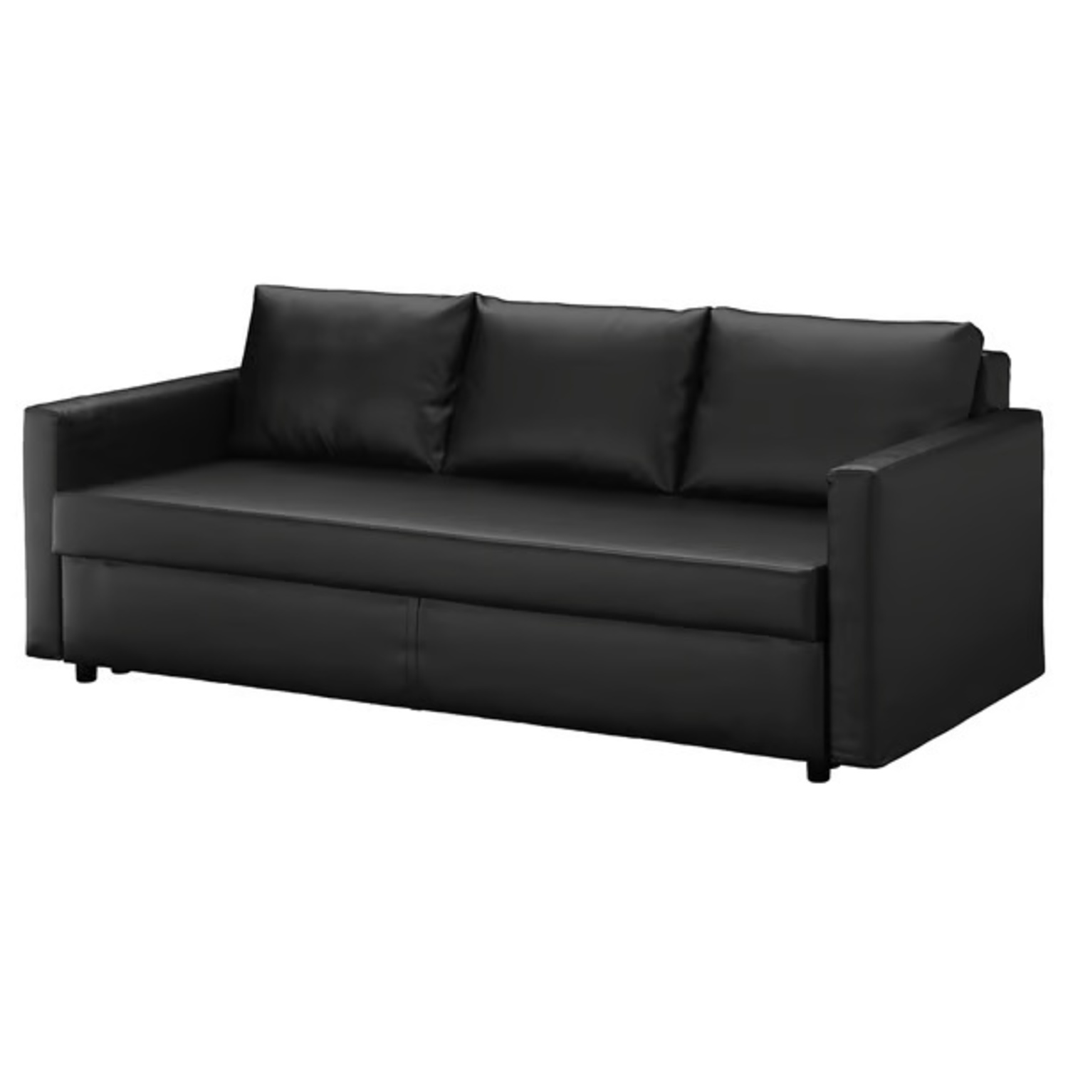 IKEA Black Sleeper Sofa - image-12