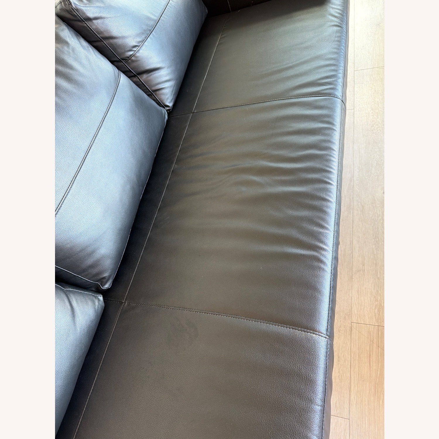 IKEA Black Sleeper Sofa - image-4