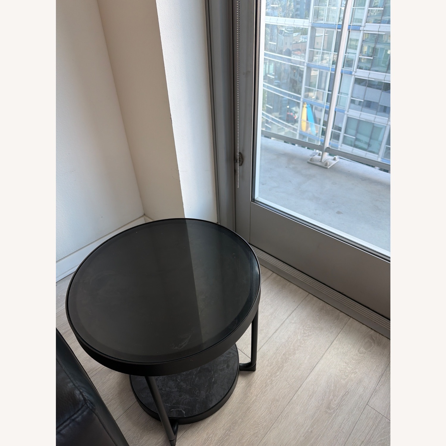 IKEA Black Sleeper Sofa - image-7