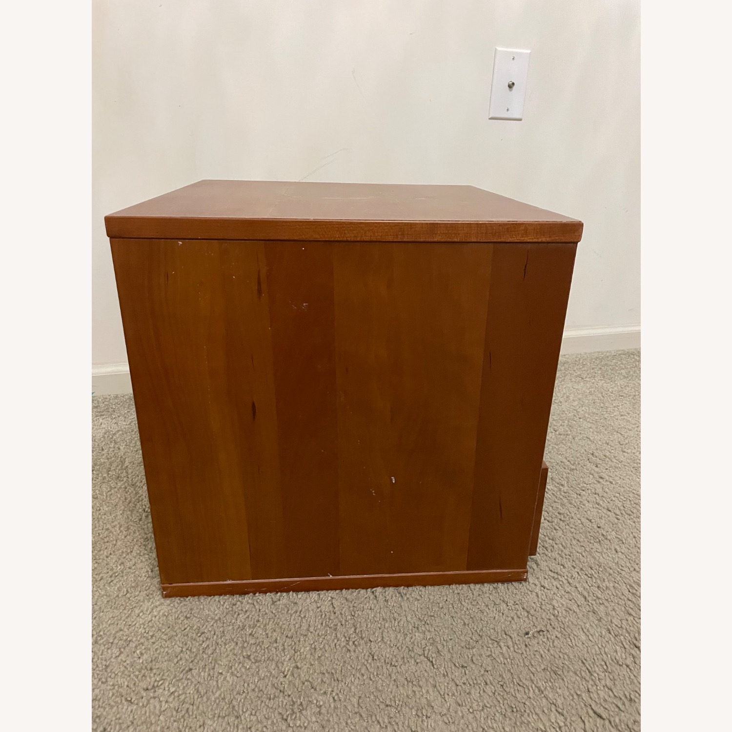 Wood Nightstand - image-5