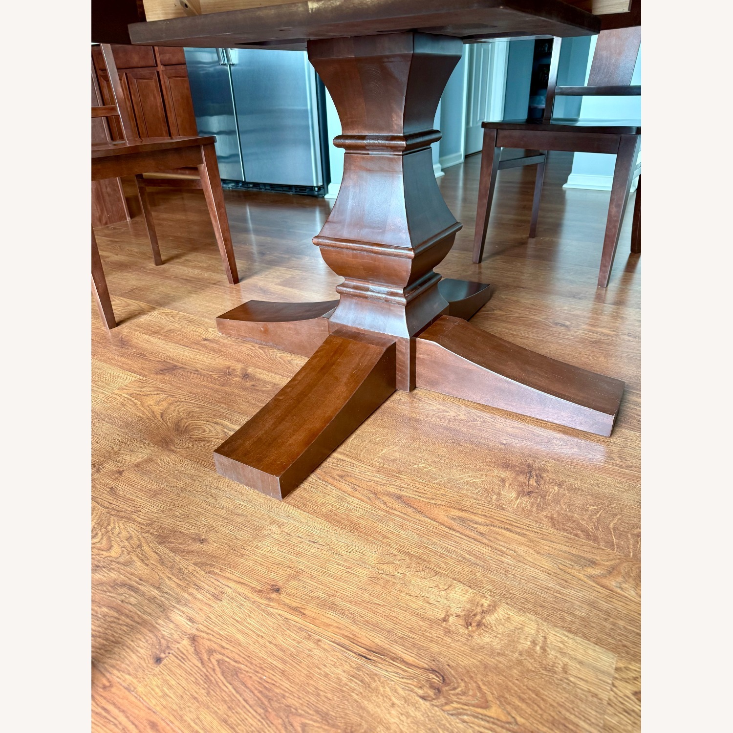 Canadel Round Wooden Table for 4 - image-2