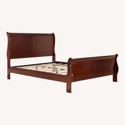 Used Ashley Furniture Alisdair Dark Brown King Bed for sale on AptDeco