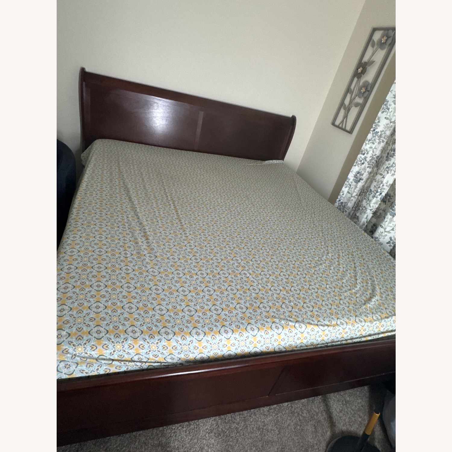 Ashley Furniture Alisdair Dark Brown King Bed - image-1