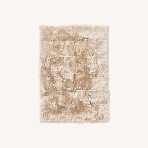 Used Restoration Hardware Ultra Luxe New Zealand Sheepskin Rug for sale on AptDeco