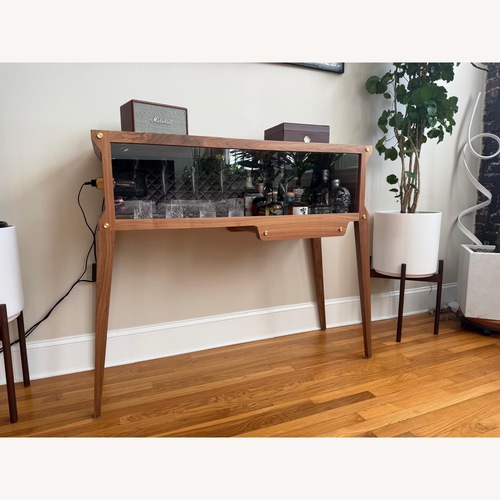 Used Buster and Punch American Walnut Whisky Bar  for sale on AptDeco
