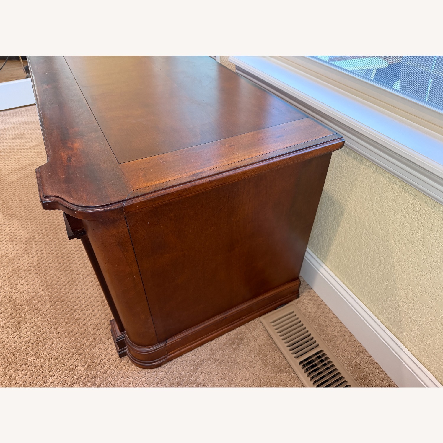 Bassett Elway Dark Brown Wood Media Storage - image-3