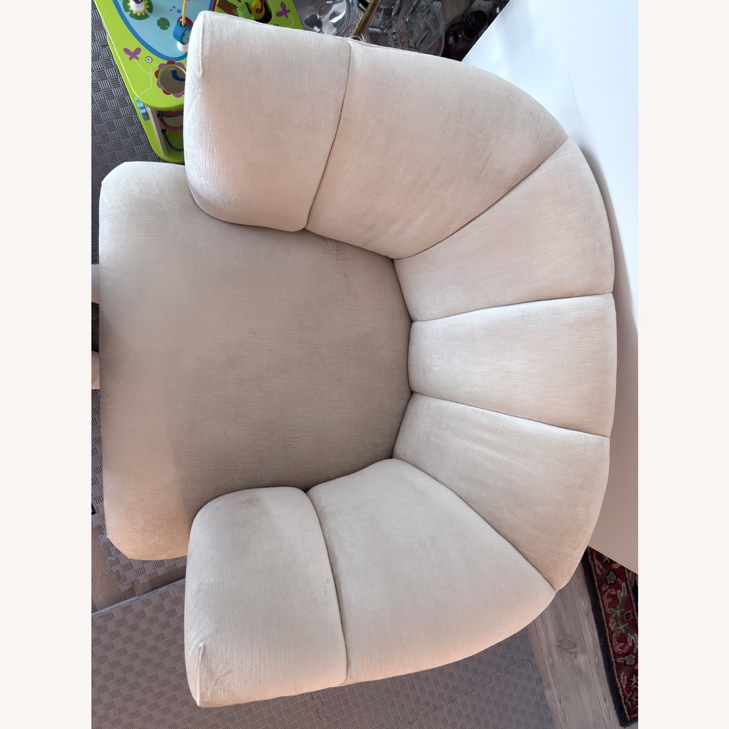 Anthropologie Tulip White Accent Chair - image-8