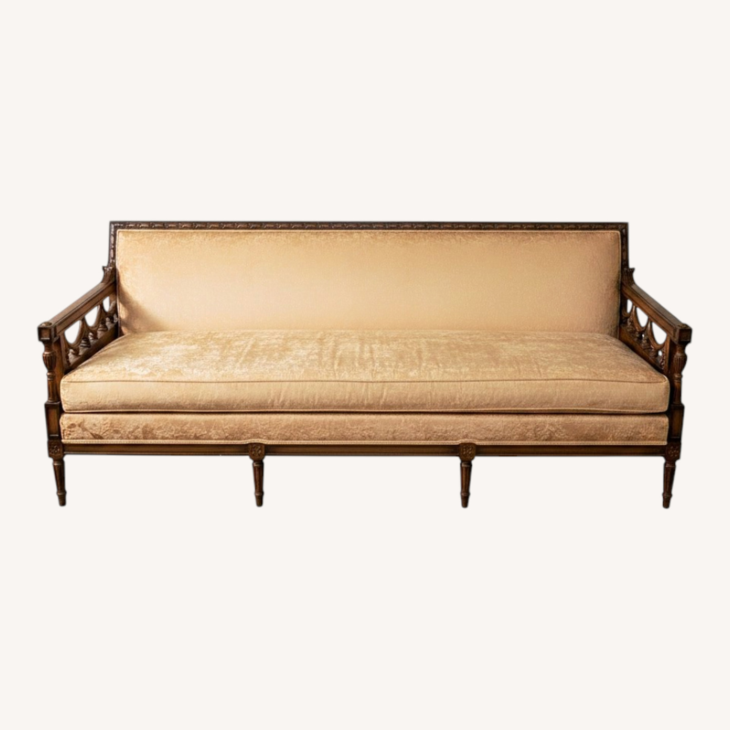 9 Foot Vintage Couch - image-0