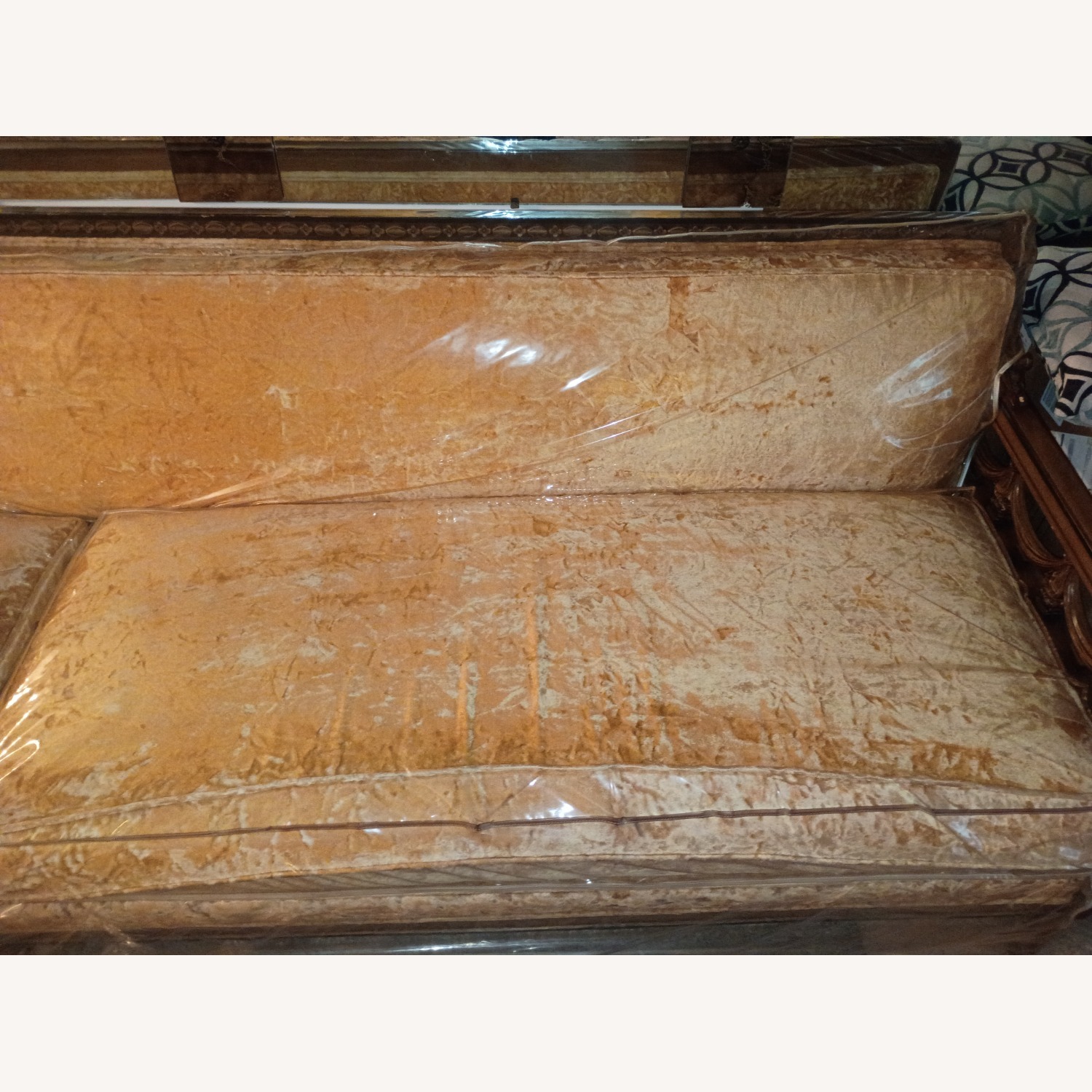 9 Foot Vintage Couch - image-2