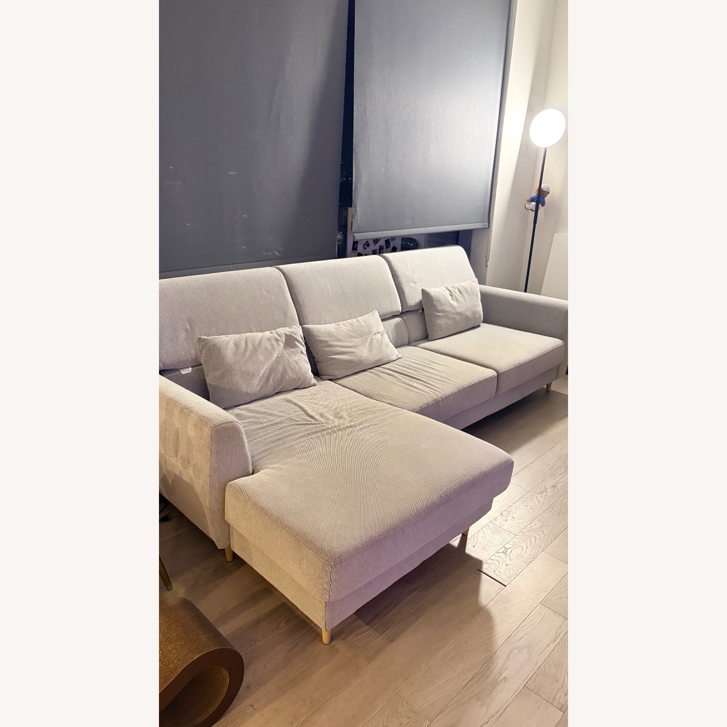IKEA Slatorp Light Gray 2 Piece Sectional - image-1