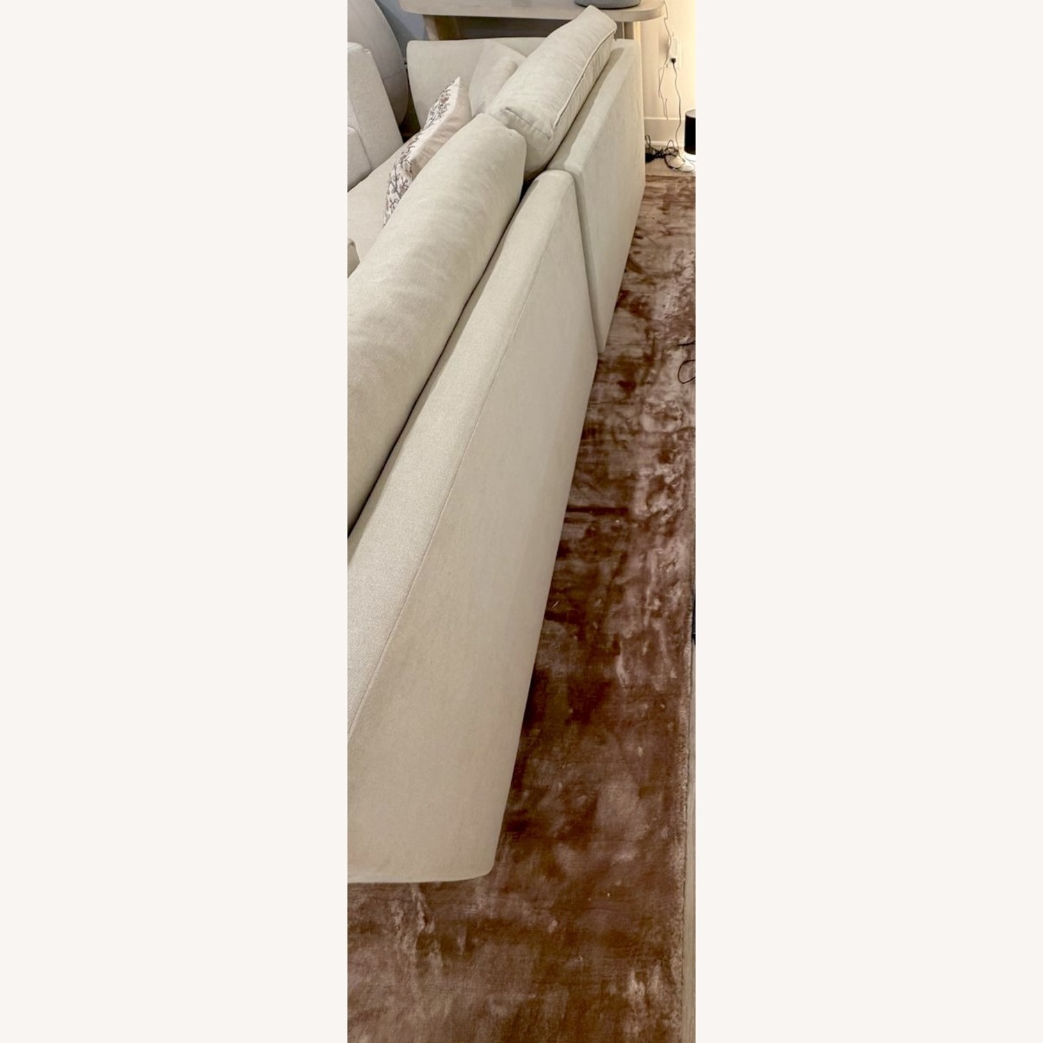 Valyou Feathers Sofa - Beige | 4 Seater, 103'' - image-6