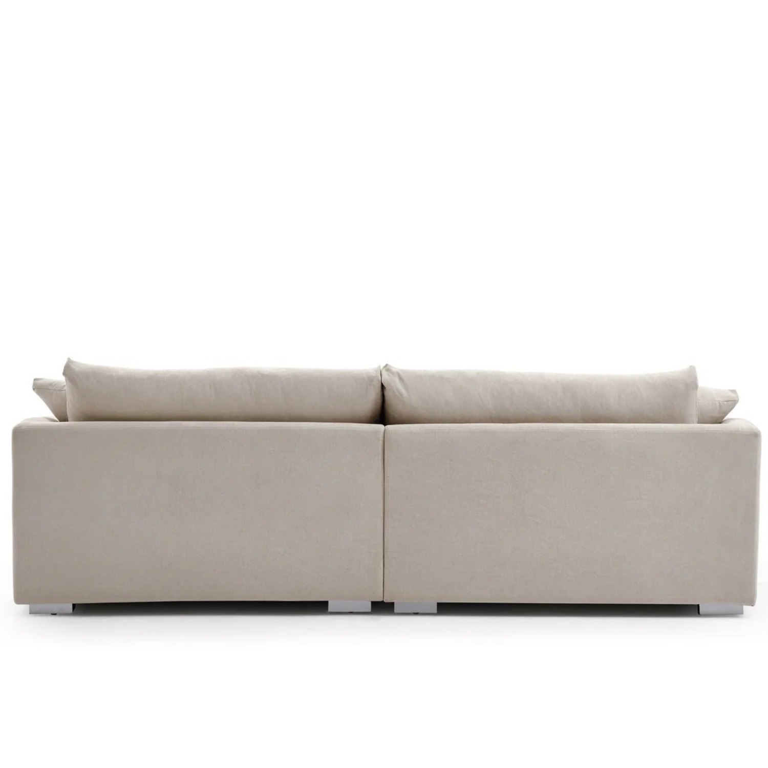 Valyou Feathers Sofa - Beige | 4 Seater, 103'' - image-2