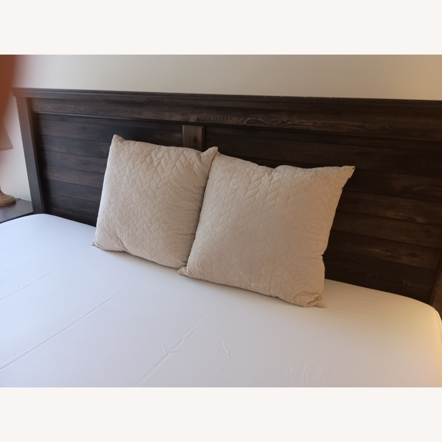 Turner's Furniture Dark Brown Wood King Bed  - image-3