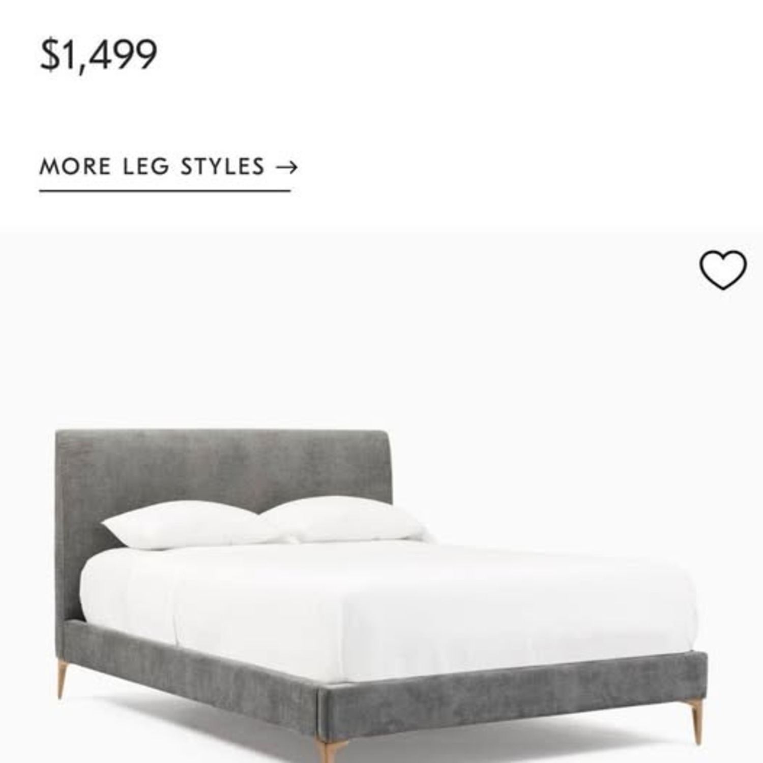 West Elm Andes King Bed - image-3