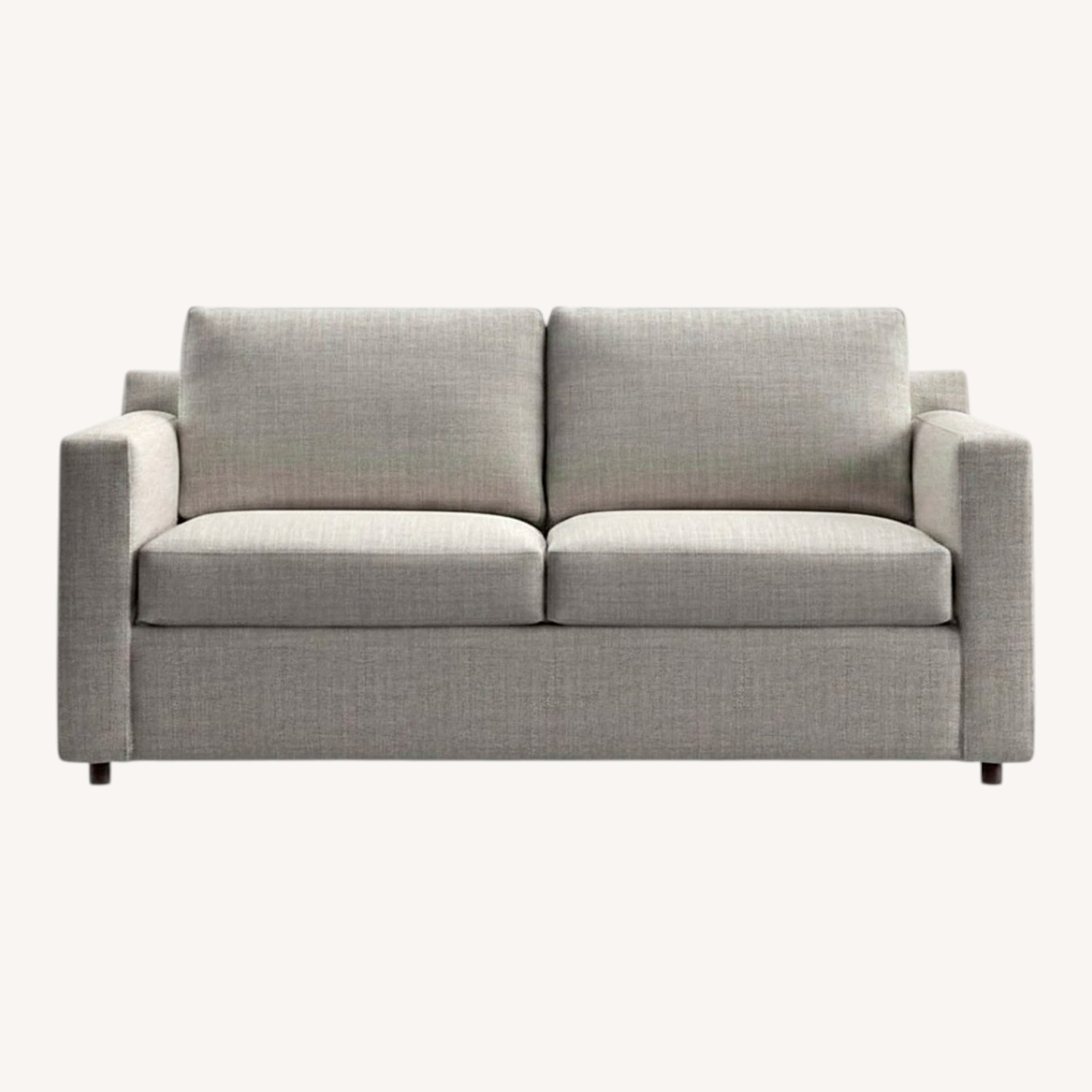 Crate & Barrel Fabric Barrett Track Arm Sofa - image-0