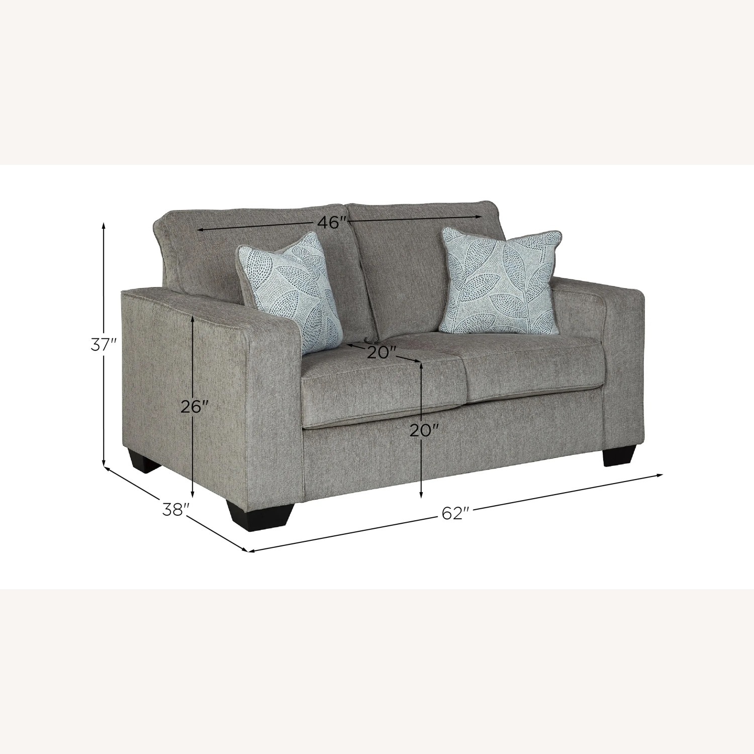 Raymour & Flanagan Loveseat - image-4
