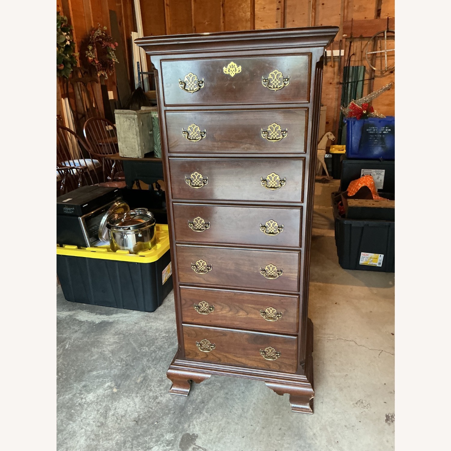 Jamestown Sterling Tall Dresser - image-1