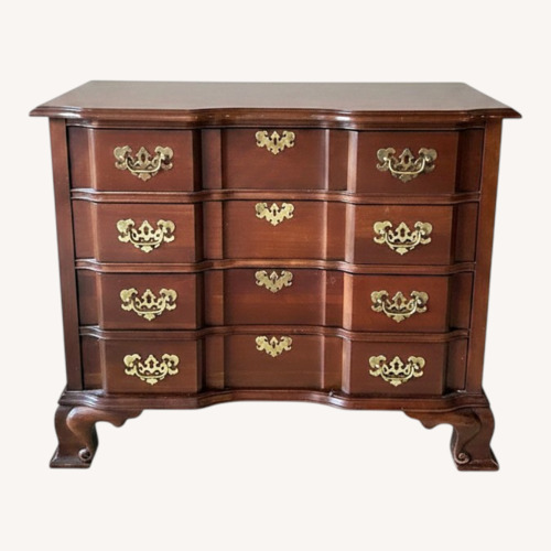 Used Jasper Cabinet Dark Brown Wood Dresser for sale on AptDeco