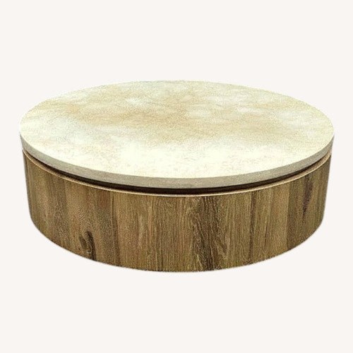 Used Dovetail Furniture Canyon Coffee Table Natural for sale on AptDeco