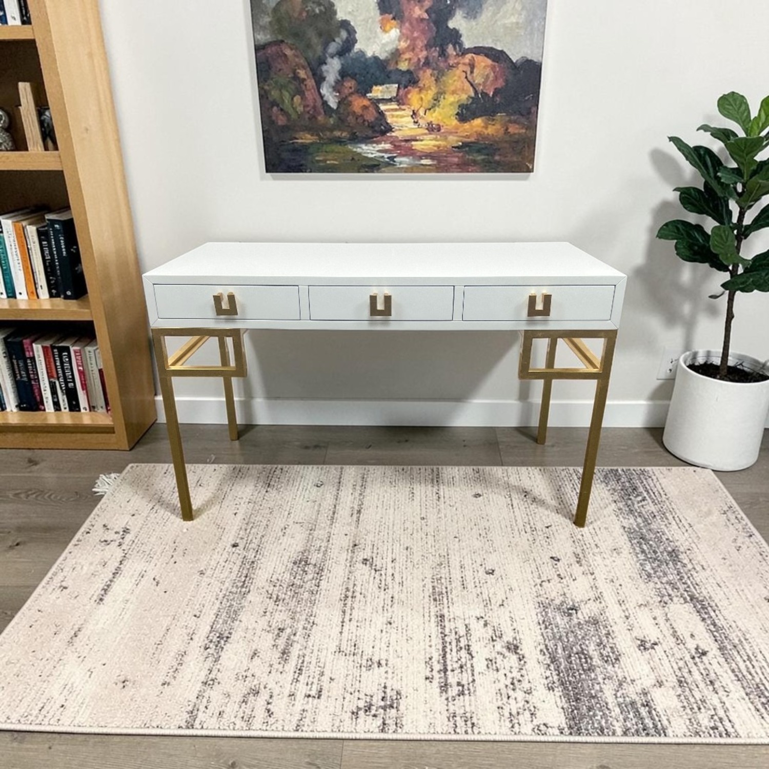 Safavieh Couture Neria Lacquer Writing Desk - image-1
