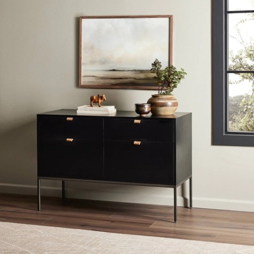 Used Four Hands Trey Modular Wide Filing Cabinet for sale on AptDeco