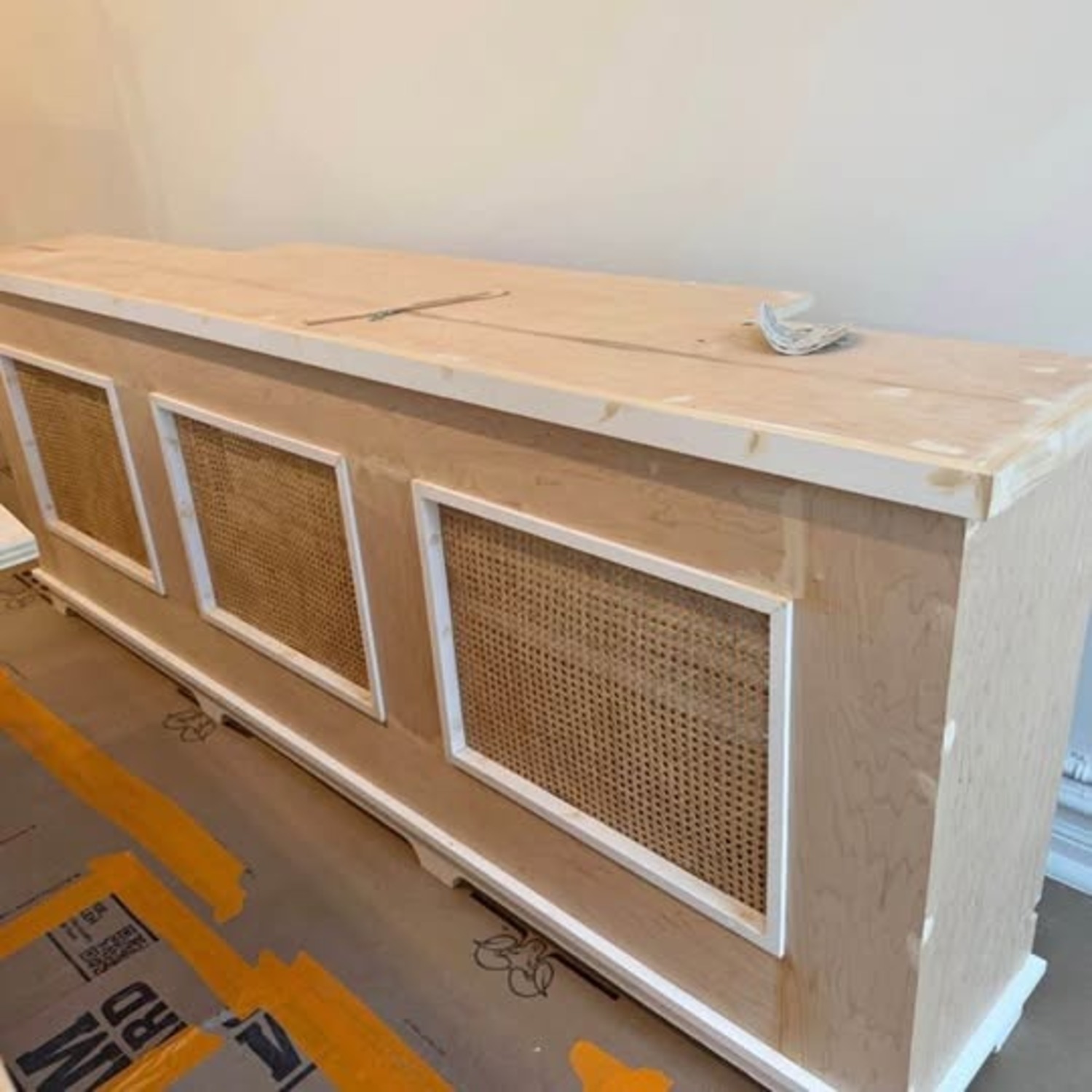 Custom Radiator Cover, Large, Handcrafted - image-1