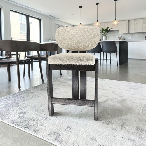 Used Castlery Oslo Performance Bouclé Dining Chair for sale on AptDeco