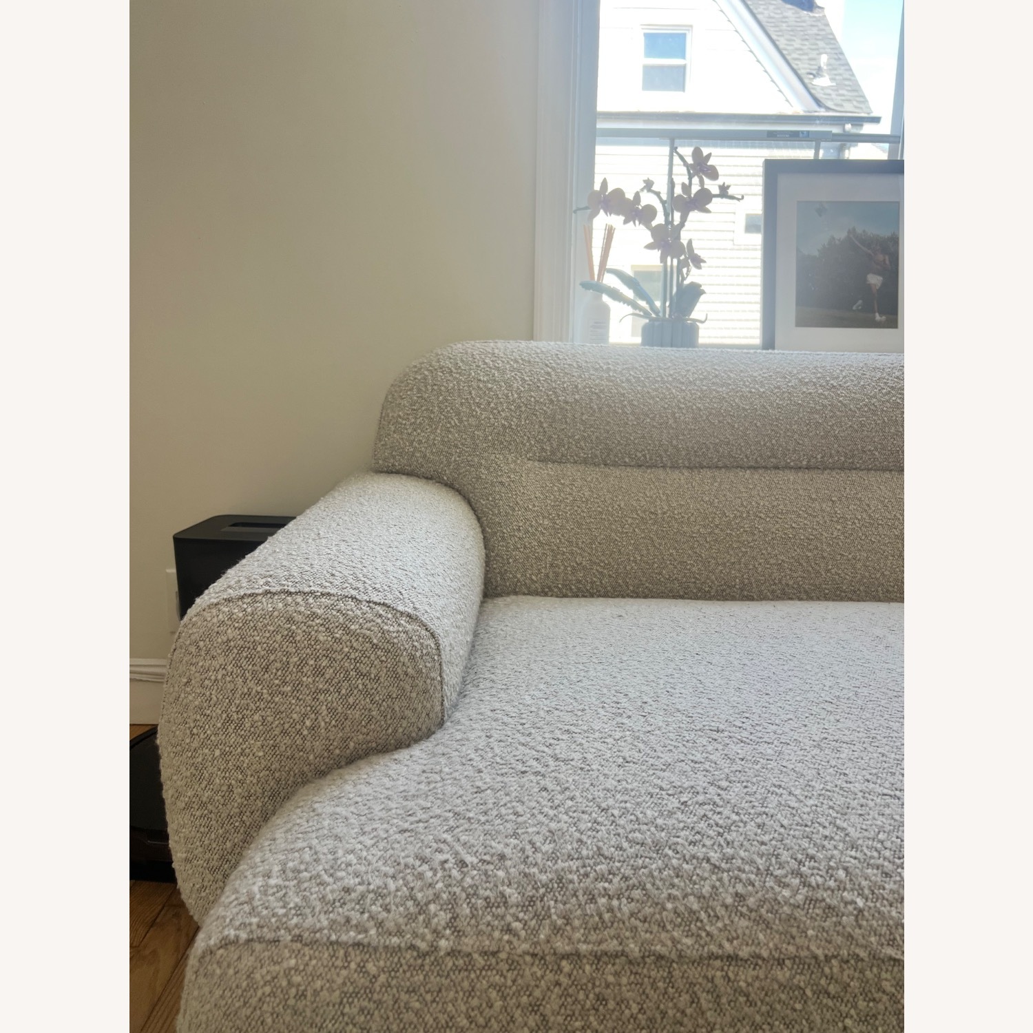 CB2 Logan Boucle Sofa - image-3