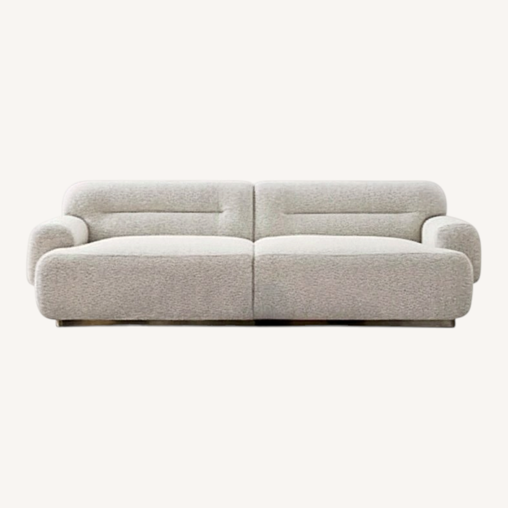 Image of CB2 Logan Boucle Sofa
