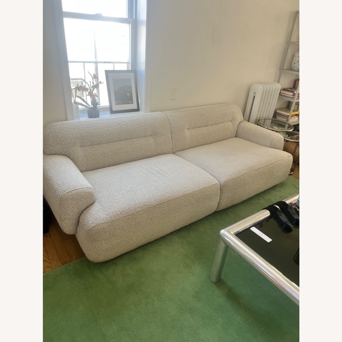 Used CB2 Logan Boucle Sofa for sale on AptDeco