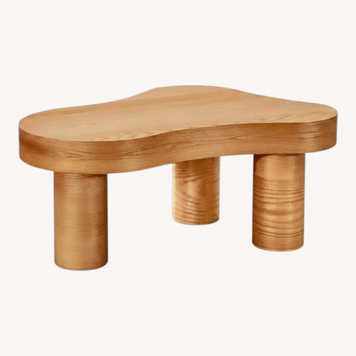 Used TOV Dora Natural Oak Coffee Table for sale on AptDeco