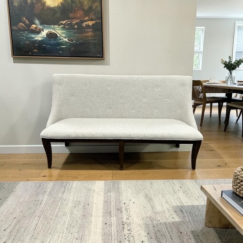 Used Lark Manor Atziry Fabric Upholstered Bench for sale on AptDeco