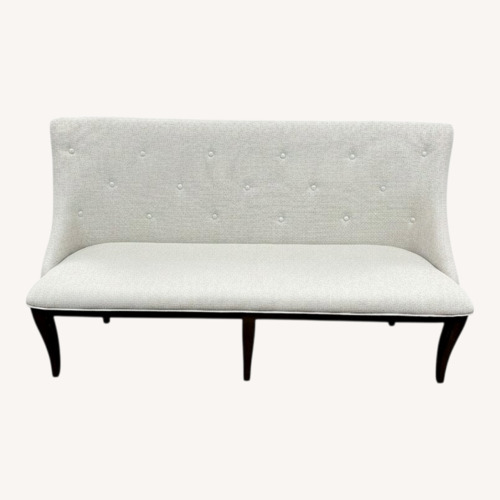 Used Lark Manor Atziry Fabric Upholstered Bench for sale on AptDeco