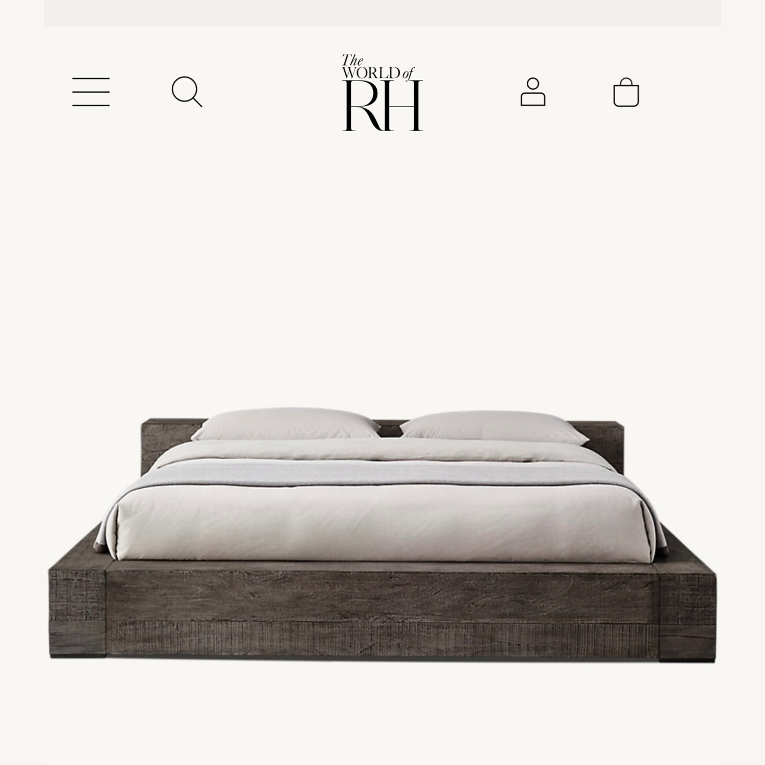 Restoration Hardware Monterey Panel Queen Bed - image-4