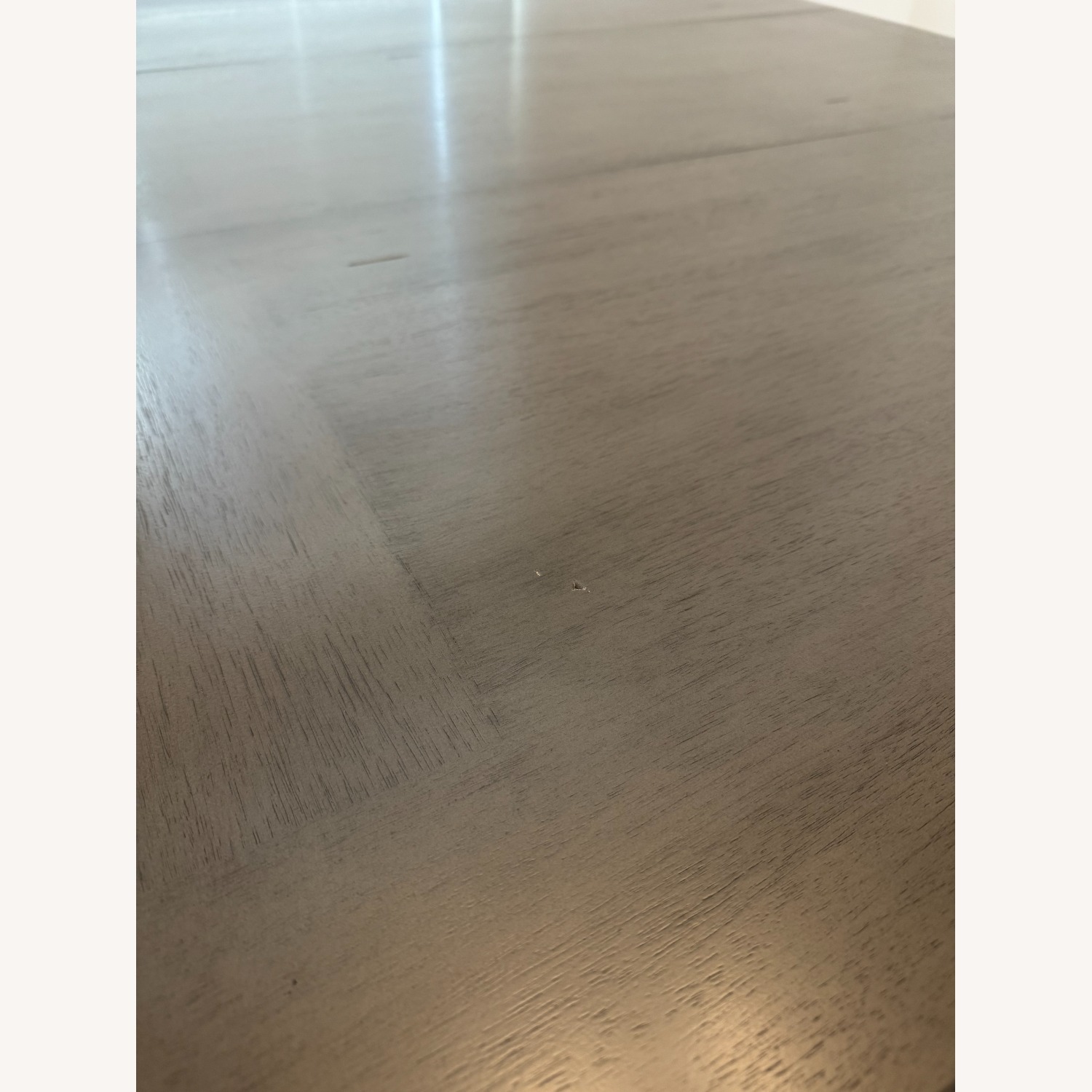 Ashley Furniture Gray Dining Table W Extension - image-1