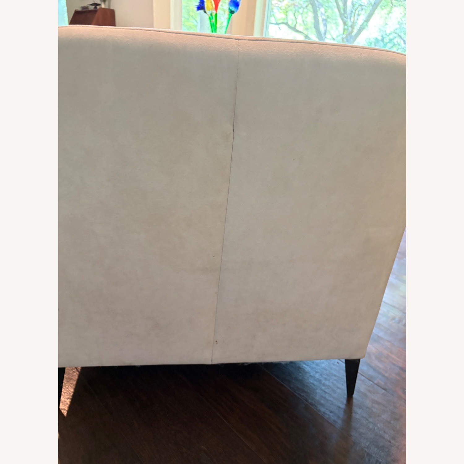 Ligne Roset Light Gray Fabric Armchairs - image-10
