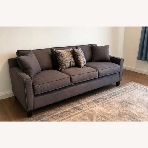Used Dark Grey Three-Cushion Sofa for sale on AptDeco