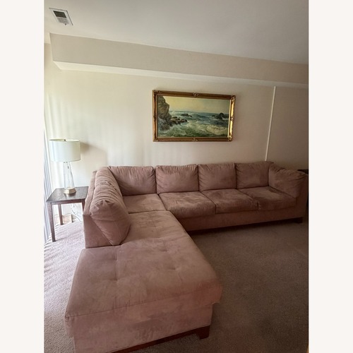 Used Value City Furniture 2 Piece Sectional for sale on AptDeco