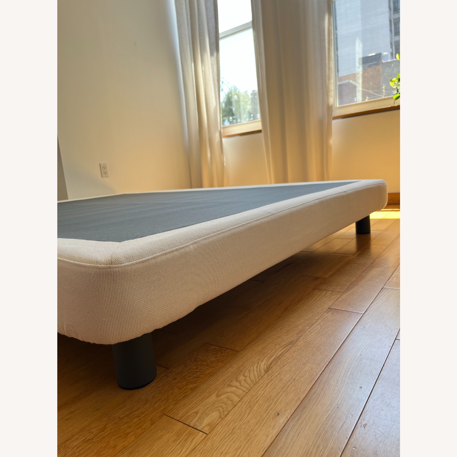 Casper Upholstered Bed Frame in Natural - image-2