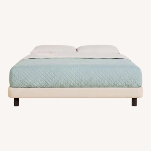 Used Casper Upholstered Bed Frame in Natural for sale on AptDeco