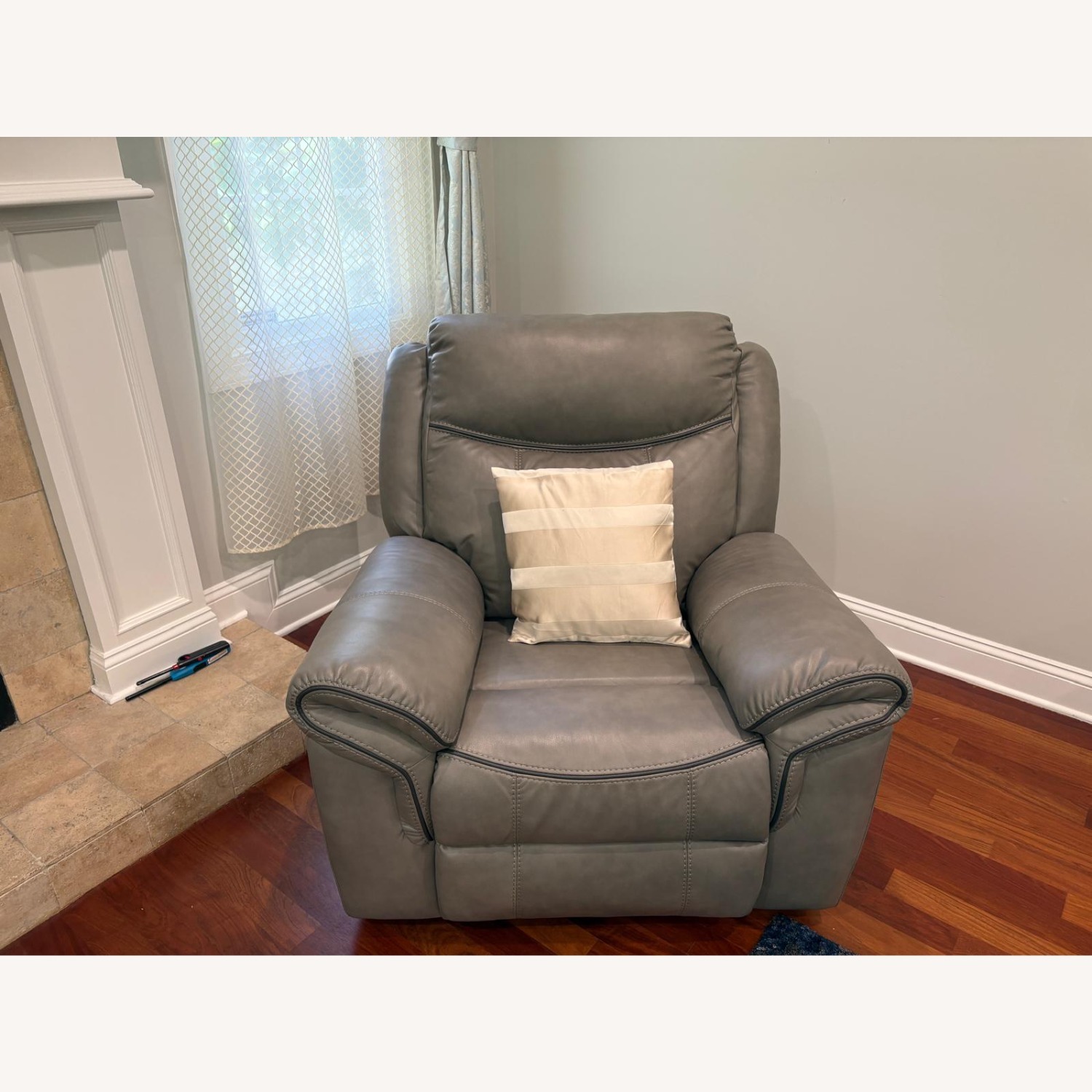 Raymour & Flanigan Demont Light Gray Sleeper Sofa - image-2